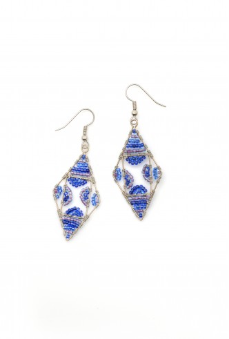 Wire Diamond Earrings Wire Diamond Earrings